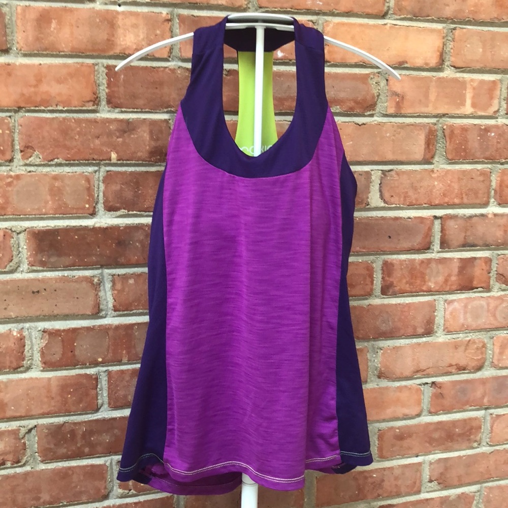 Moxie Cycling Tank womens size medium purple